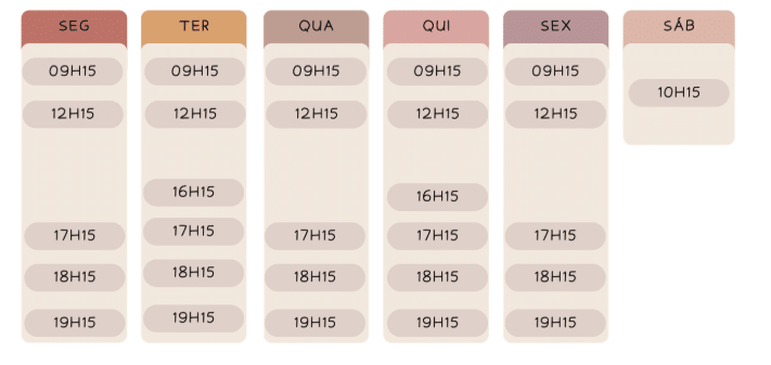 horrio